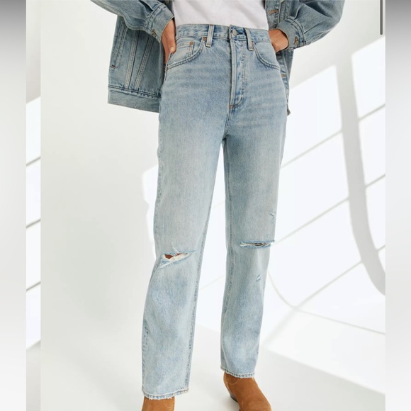 Aritzia Denim Forum Joni High Rise Straight Jeans - Picture 3 of 6